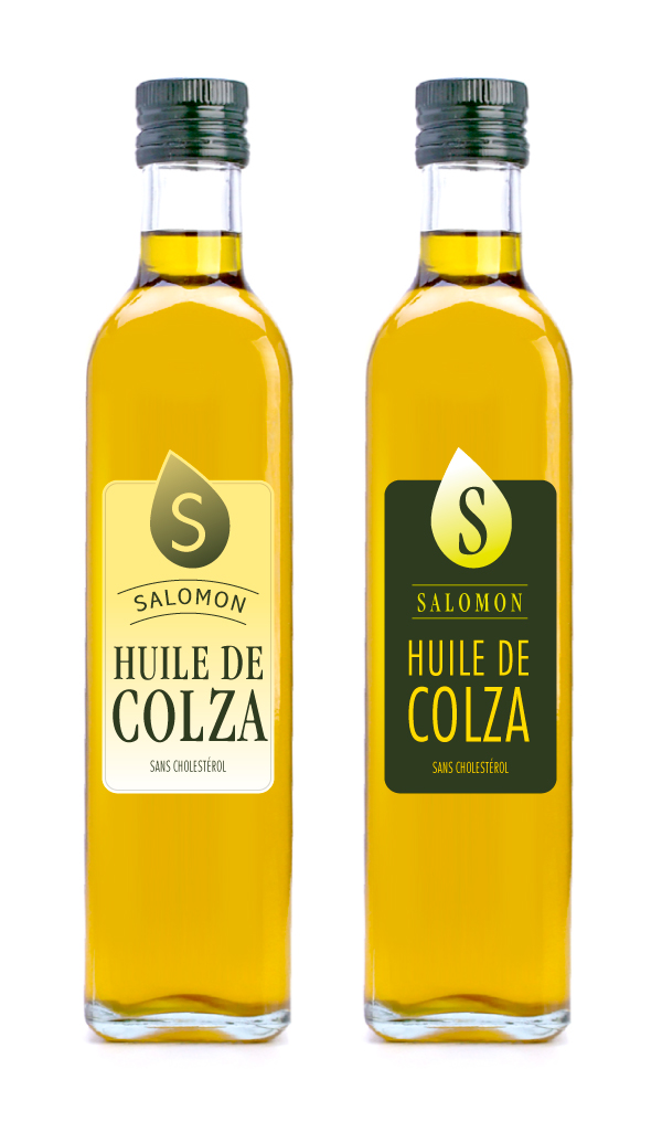Création d'une étiquette d'huile de colza — OENODESIGN - Création  d'étiquettes de vins, bières & spiritueux